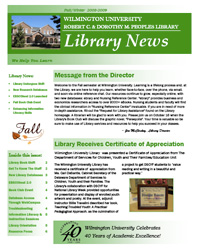 Library Newsletter
