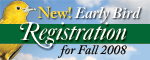 Early Registration for Fall 2008