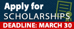 Apply for Scholarships â€“ Deadline extended to March 15