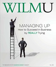 WilmU Magazine Cover