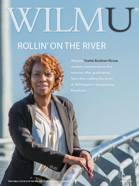 WilmU Magazine Cover