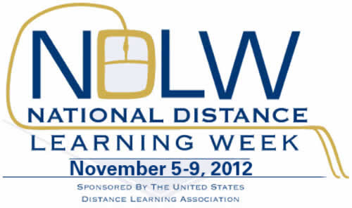 National Distance Learning Week Logo
