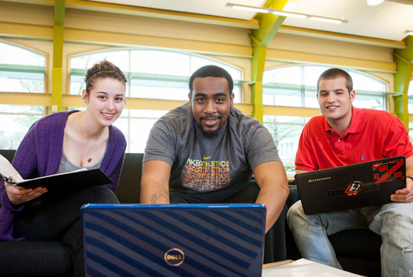 Students at Orientation on Campus