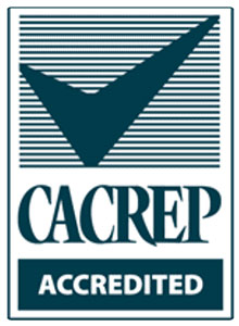 CACREP Accredited logo