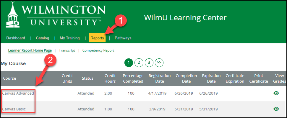 Canvas Training for Faculty | Wilmington University