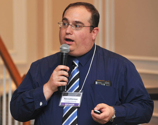 Russ Lichterman photo speaking at a conference