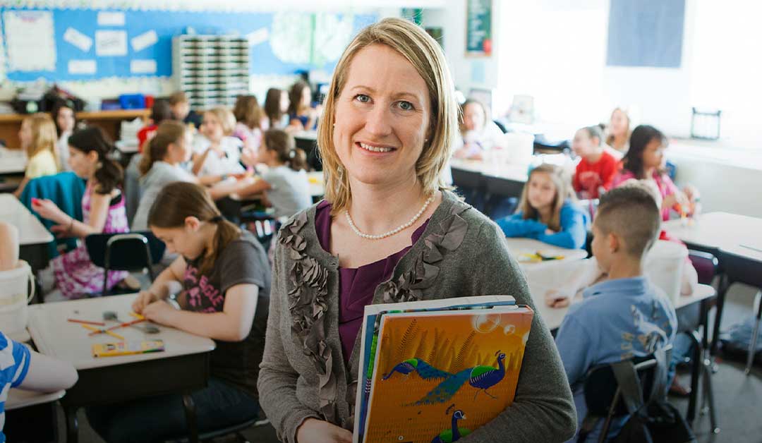 portrait of a teacher