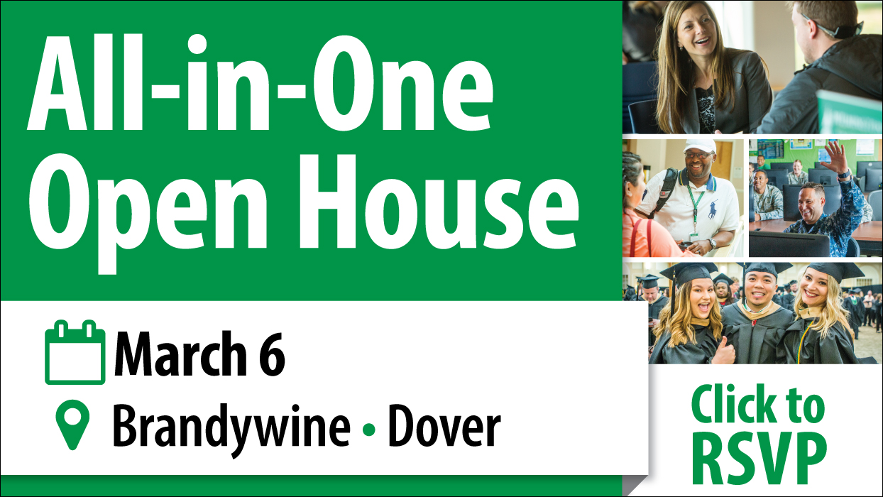 Open House on March 6 at our Brandywine and Dover Locations