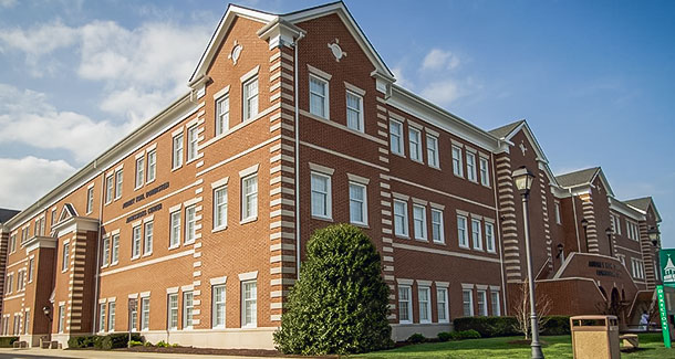 View of the New Castle campus