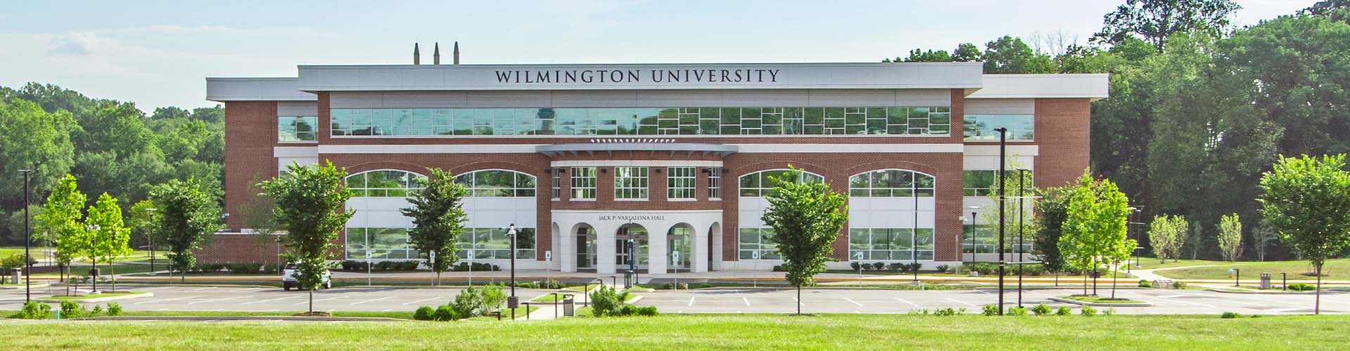 Beautiful shot of the campus.