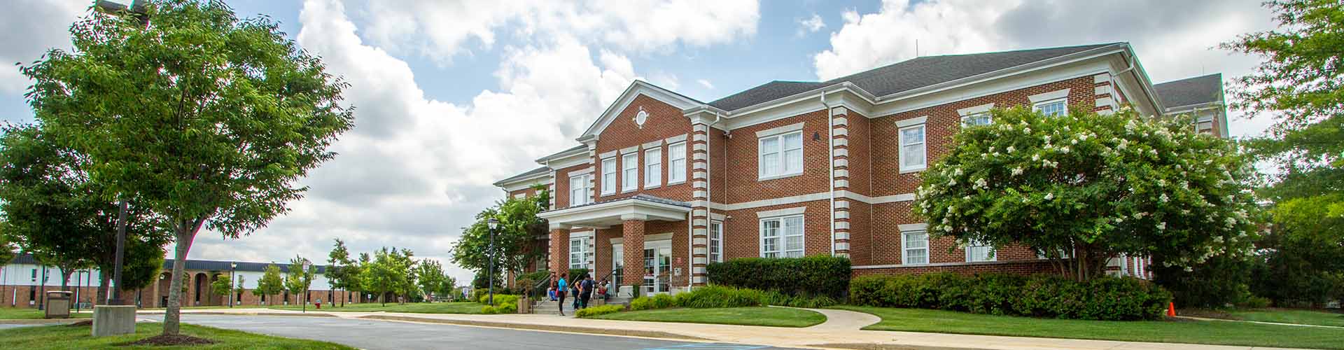 Beautiful shot of the campus.