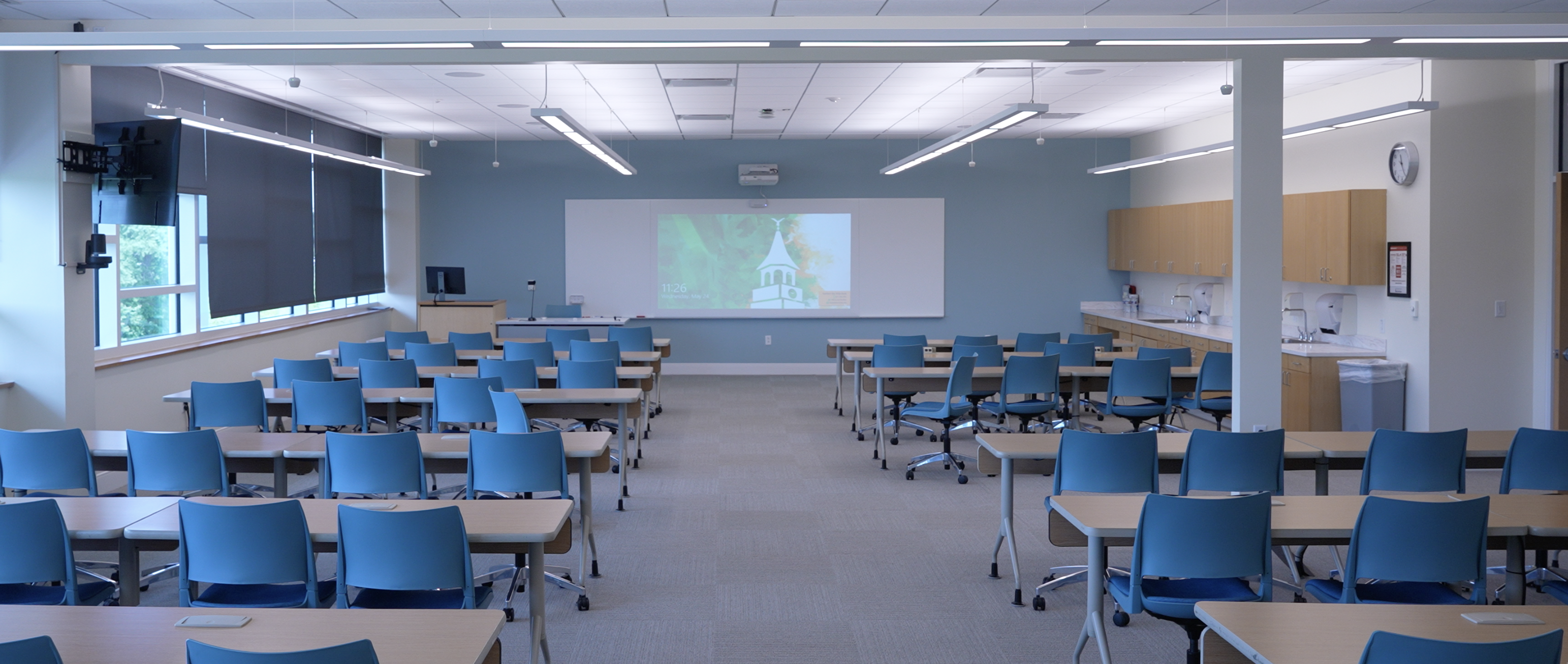 Inside the classroom