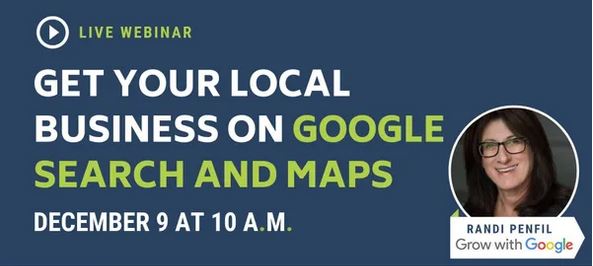Get Your Local Business on Google Search and Maps Poster
