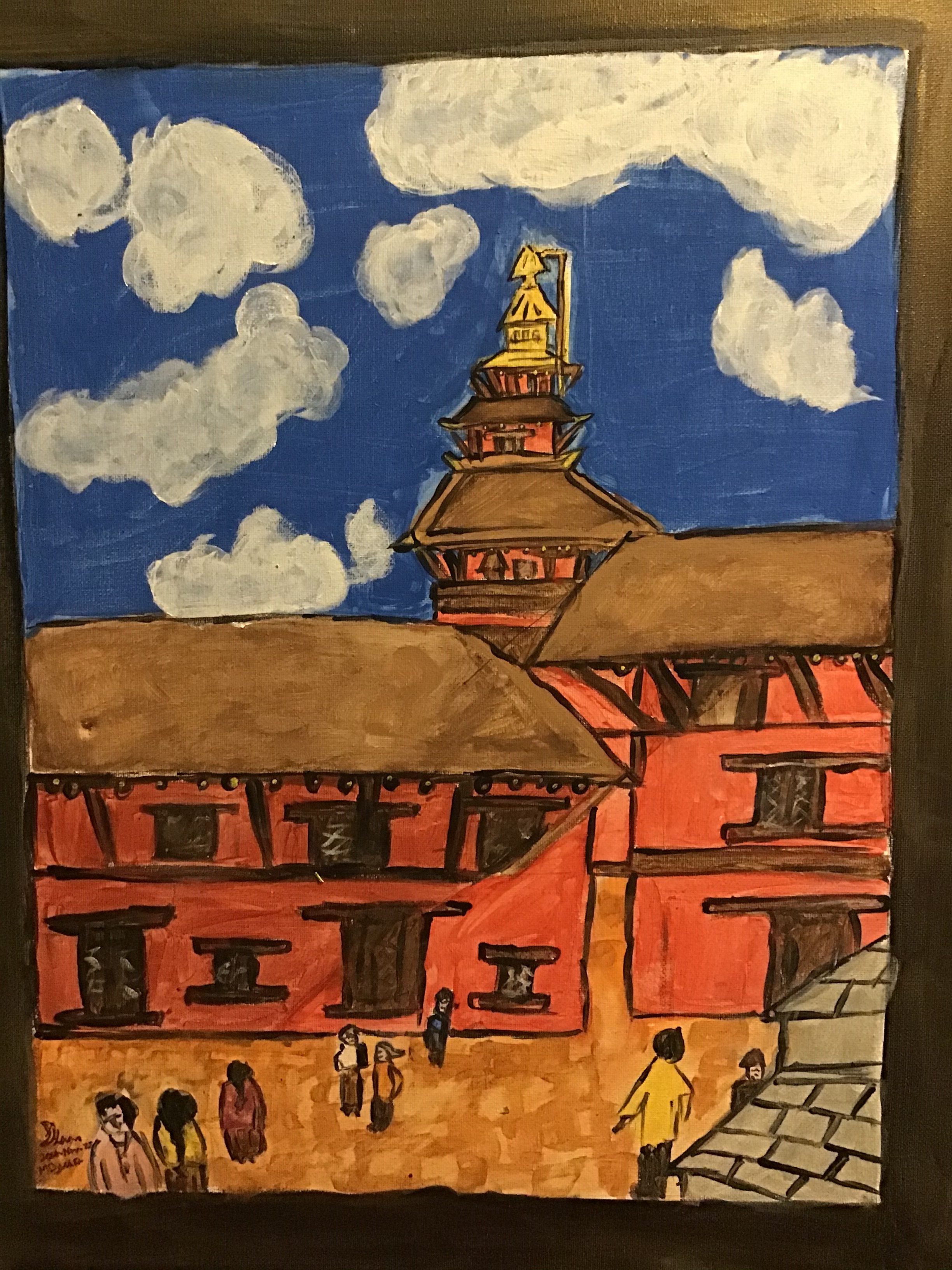 temple painting