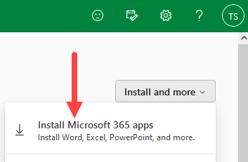 Install Microsoft 365 apps