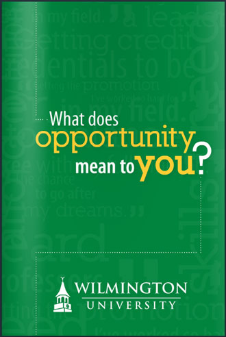 WilmU Opportunity Flipbook